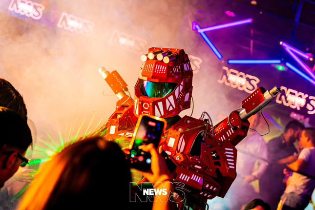 animation robots leds skybots