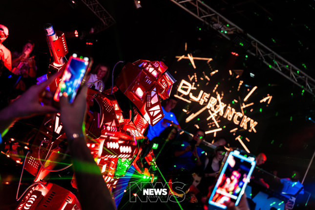 Robots leds Robot soirée